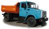 Самосвал строительный ЗИЛ-СААЗ-4545.