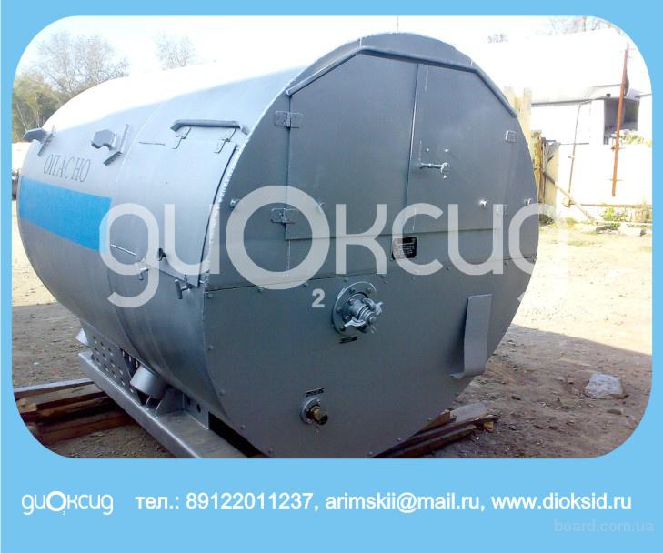 Купить цистерну для криогенных жидкостей ЦТК-8/0,25 (8 м3) в Новосибирске - Пром