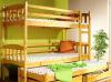 Двухъярусные кровати из натурального дерева