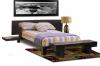 кровати двуспальные кожаные Двуспальные кровати из натурального дерева